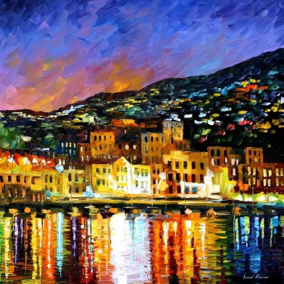 PORTUGAL - MADEIRA ISLAND  oil painting on canvas