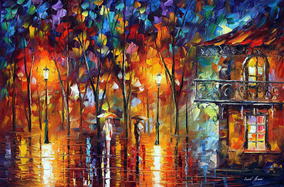 RAIN ENERGY  oil painting on canvas