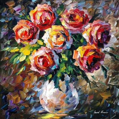 ROSE FOR  oil painting on canvas