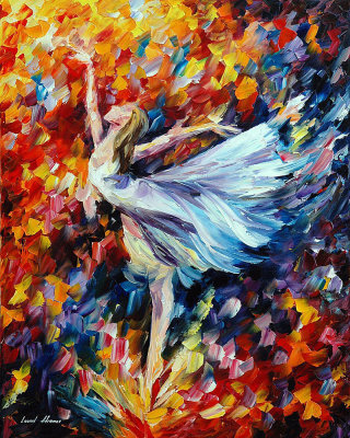 THE BEAUTY OF DANCE  oil painting on canvas