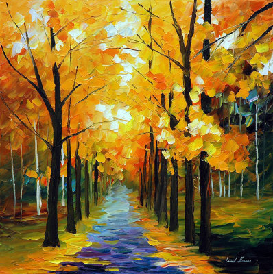 THE PATH TO WISDOM  oil painting on canvas