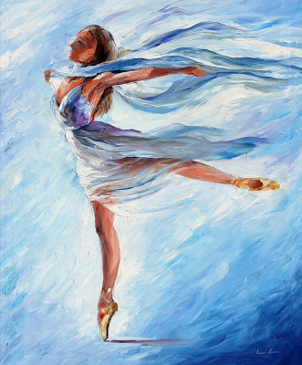 THE SKY DANCE  oil painting on canvas