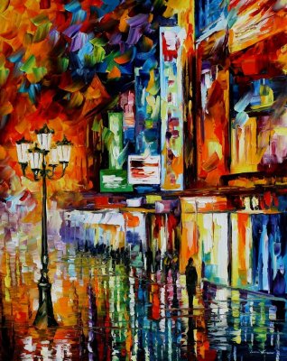 THE SONG OF THE CITY  oil painting on canvas