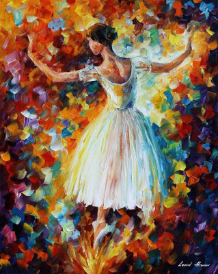 THE SYMPHONY OF DANCE  oil painting on canvas