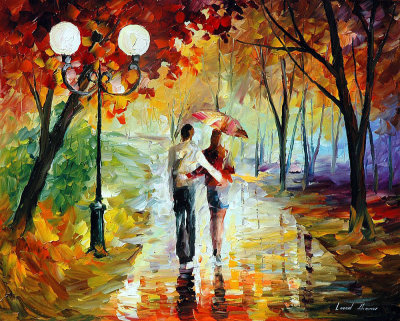 TOUCH OF HAPPINESS  oil painting on canvas