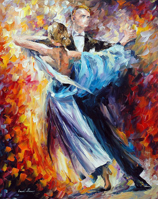 WALTZ  oil painting on canvas