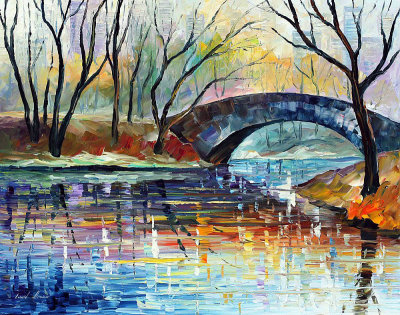 CENTRAL PARK 54x40 (135cm x 100cm)  oil painting on canvas