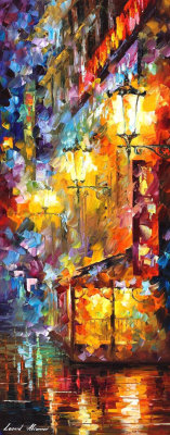 CITY NIGHT VIBES  oil painting on canvas