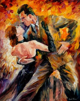 CLASSICAL TANGO  oil painting on canvas