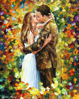 ROMANTIC KISS  oil painting on canvas