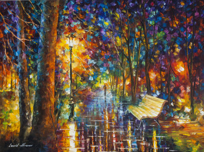 DARING NIGHT  oil painting on canvas