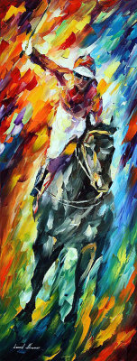 DARK HORSE  oil painting on canvas