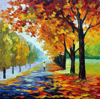 ENDLESS FALL  oil painting on canvas