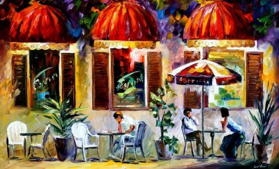 SPRESSO - PARIS  oil painting on canvas