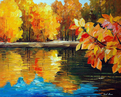 FALL DANCE  oil painting on canvas