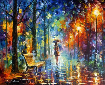 FOREST OF EMOTION  oil painting on canvas