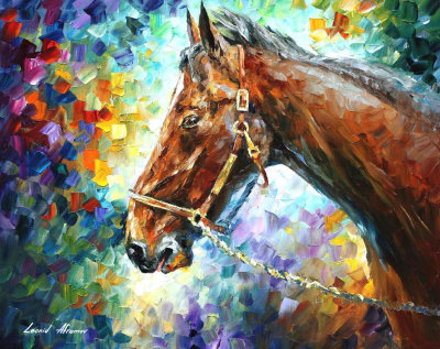 HORSE  oil painting on canvas