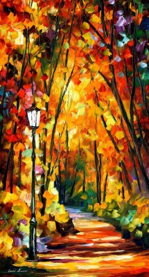LIGHT OF THE FOREST  oil painting on canvas