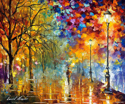 LIGHTS OF TRUST  oil painting on canvas