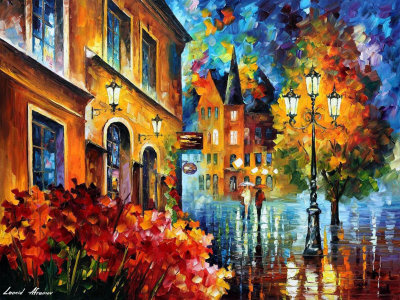 LUCKY NIGHT OUT  oil painting on canvas