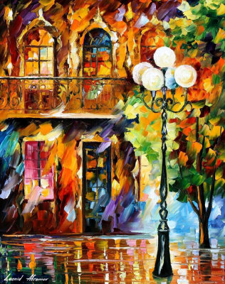 MAGICAL LIGHT OF LOVE  oil painting on canvas