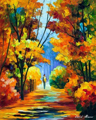MORNING UNITY WITH NATURE  oil painting on canvas