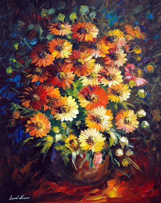 MYSTICAL GLOW oil painting on canvas