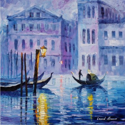 MYSTERY OF VENICE  oil painting on canvas