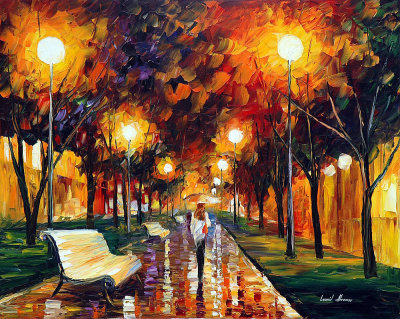 NIGHT MEMORIES  oil painting on canvas