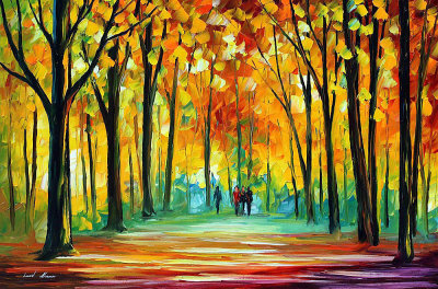 OLD FRIENDS DATE  oil painting on canvas