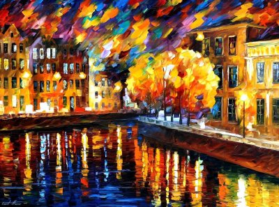 OLD ST. PETERSBURG  oil painting on canvas