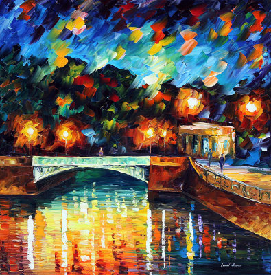 RIVER OF LOVE  oil painting on canvas