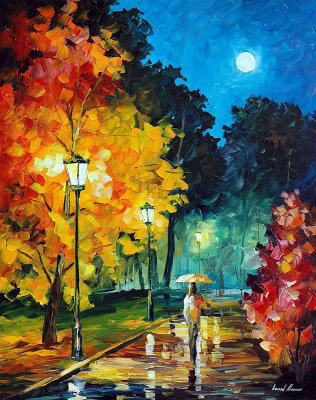 ROMANTIC NIGHT  oil painting on canvas