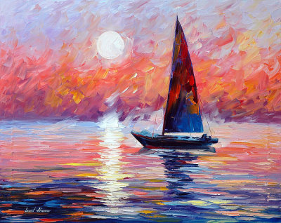 SEA HAZE  oil painting on canvas