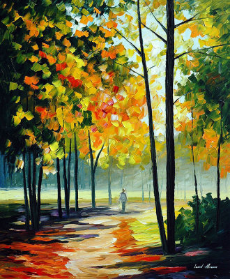 SUNNY NOON  oil painting on canvas