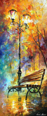 THE AURA OF YELLOW AUTUMN  oil painting on canvas