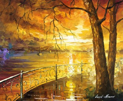 THE SWEETNESS OF THE SUN  oil painting on canvas