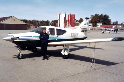 1996 - pre-flight checks to Atlanta