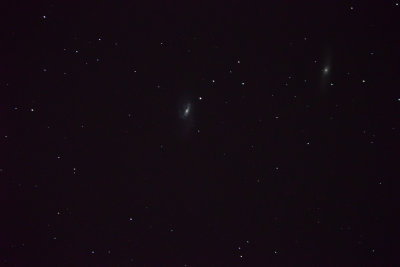 M66, M65 - 30sec exposure ISO 6400