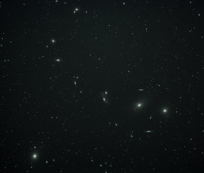 Markarian Galaxy Chain in Virgo 23-Mar-2020