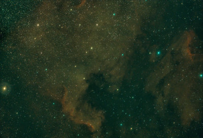 NGC 7000 - The North American Nebula 03-Apr-2020