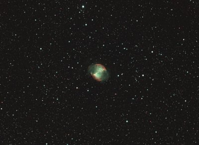 M27 - The Dumbell Nebula in Vulpecula 10-Jun-2020