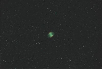 M27 - The Dumbell Nebula in Vulpecula 23-Jun-2020