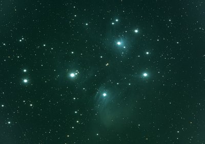 M45 - The Pleiades/Seven Sisters Taurus 09-Aug-2020