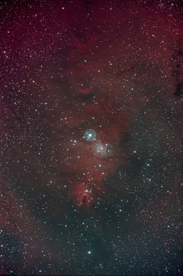 NGC2264 - Cone Nebula and Christmas Tree Cluster 20-Nov-2020 L-eXtreme