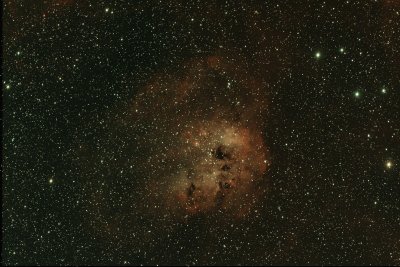 The Tadpoles of NGC1893 07-Nov-2021 with IDAS NBZ