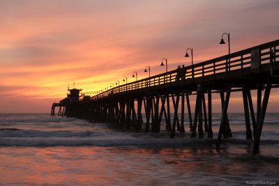 feelin the burn at Imperial Beach Pier
