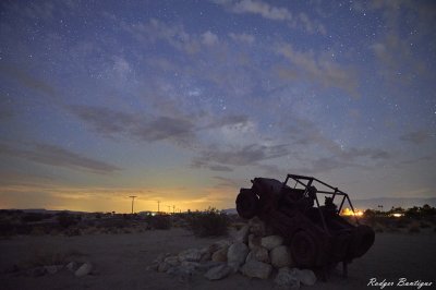 Jeep Sculpture at Borrego Spings, CA