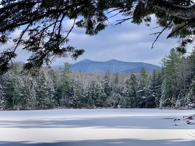 West Bond and Bondcliff from Black Pond