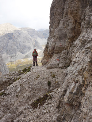 Alpinisteig, Dolomiten 2018